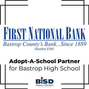 First National Bank - Adopt-a-school partner for BHS